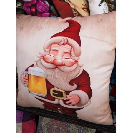 Santa Digital Printed Cushion Cover-11